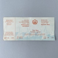 Yachting spectator boat ticket