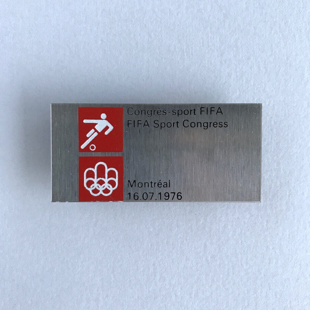FIFA sport congress badge