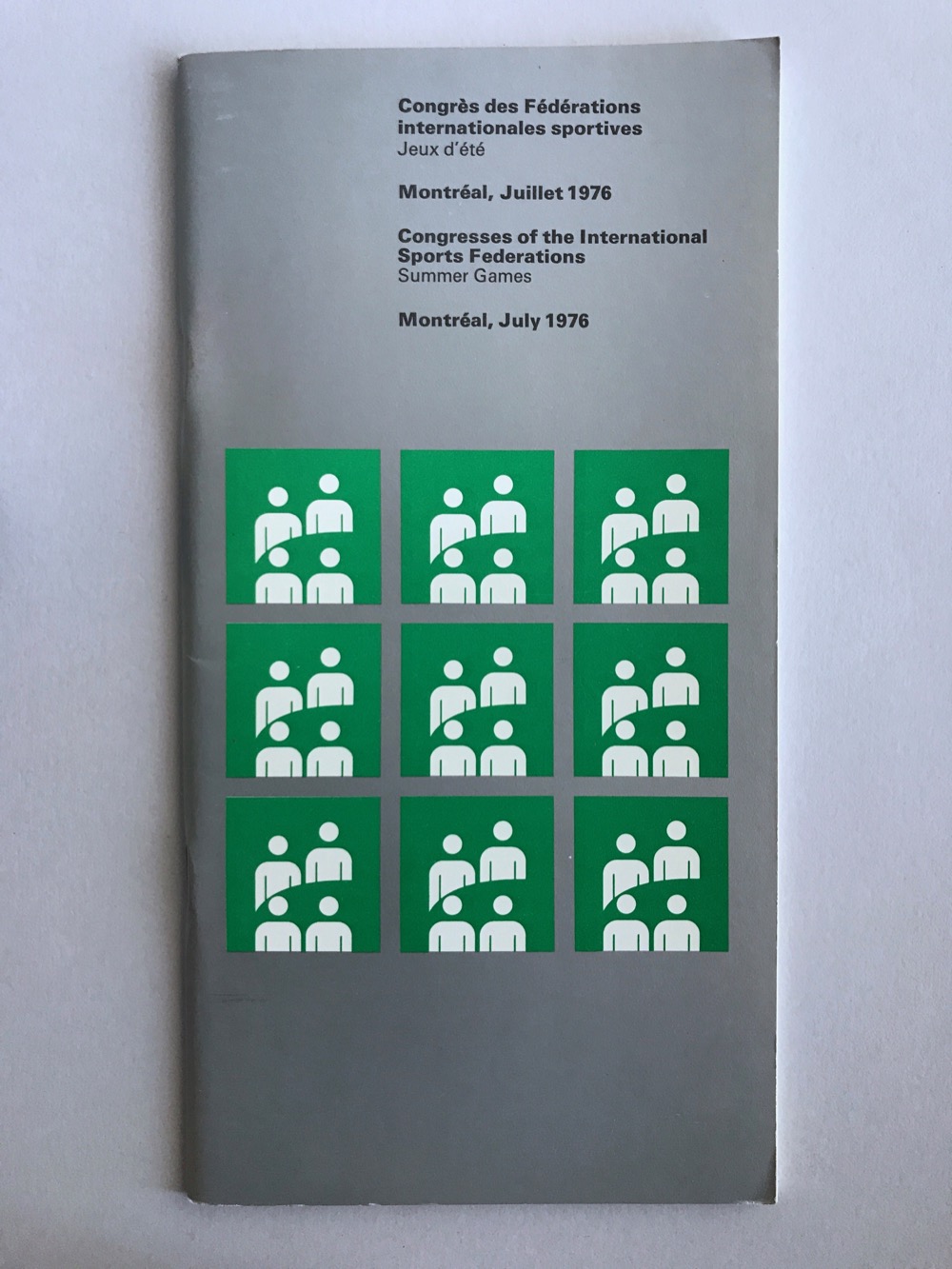 Congresses of the International Sports Federations booklet