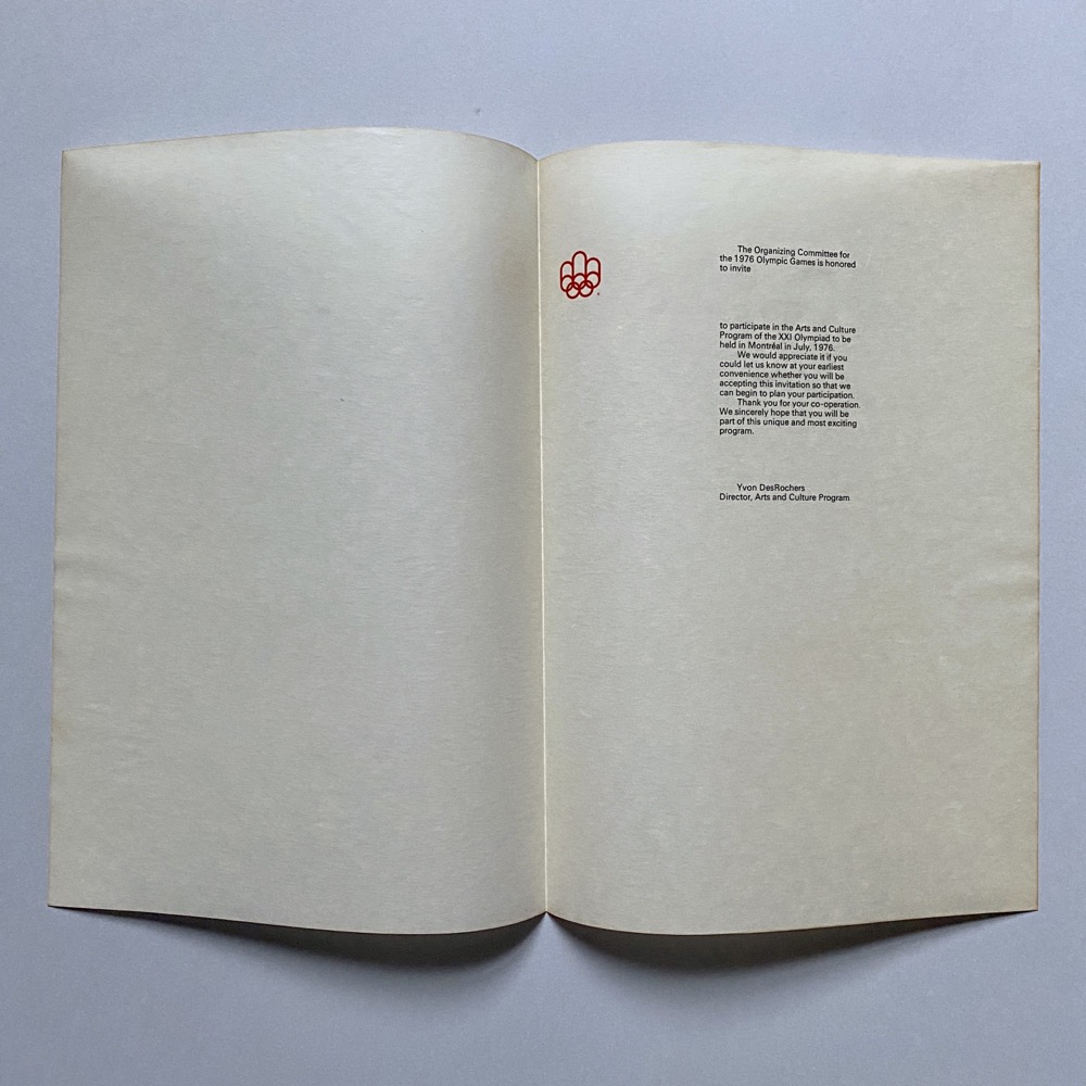 Arts and culture program invitation