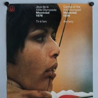 Archery sport poster