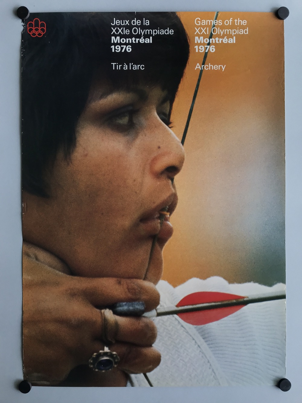 Archery sport poster