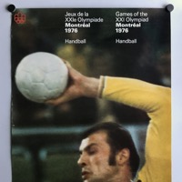 Handball sport poster