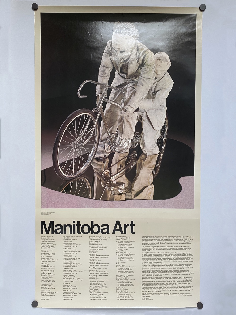 Manitoba Art poster