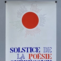Quebec Poetry poster