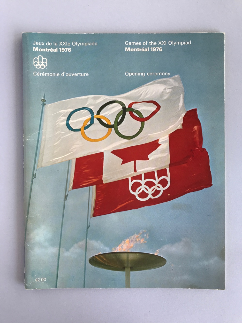 Opening ceremony program